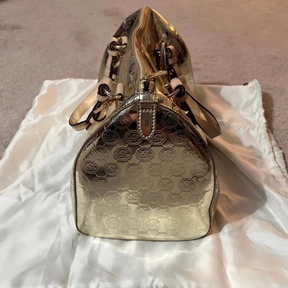 Michael Kors Metallic Handbag - Picture 4 of 4